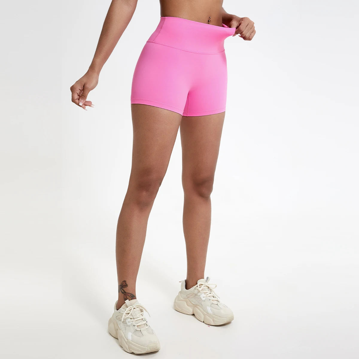 Women’s High-Waist Running Shorts – Buttock Lift & Slim Fit