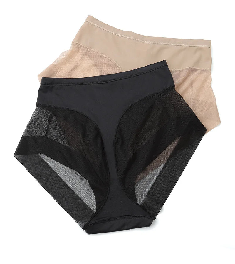 High-Waist Tummy Tuck Shaping Panties with Butt Lifter