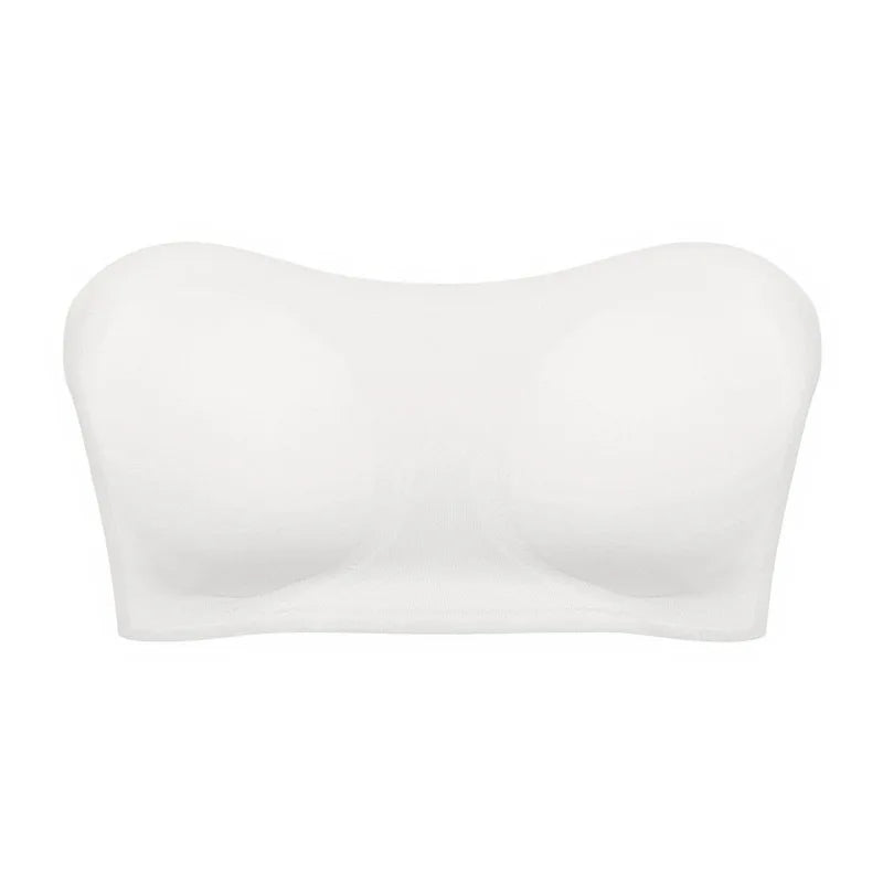 Strapless Push-Up Ice Silk Bra