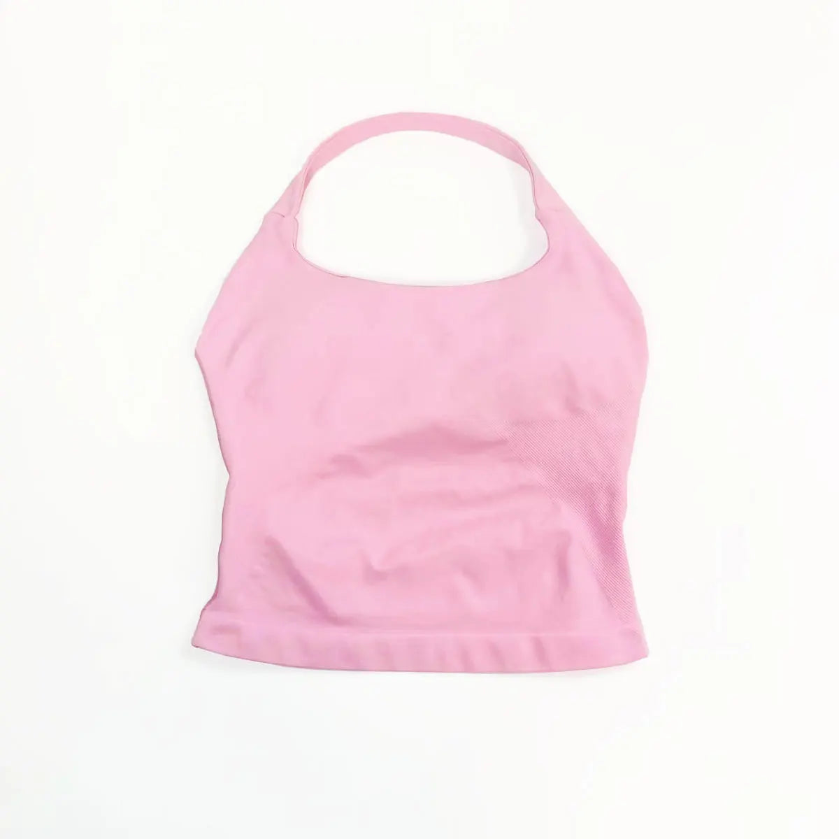 Workout & Pilates Halter Vest Top – Chest Support Included