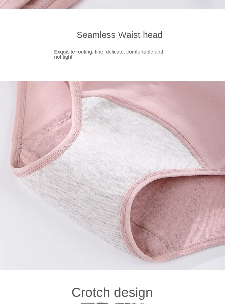 3-Pack Women’s Leakproof Menstrual Briefs